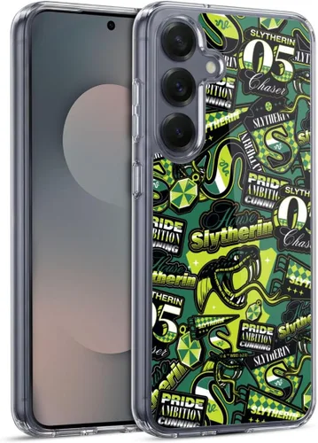 Vista 53 de Head Case Designs Officially Licensed Harry Potter Hogwarts Badge Up Gel Case [Military Grade Protection] Compatible with Samsung Galaxy A17 4G / 5G