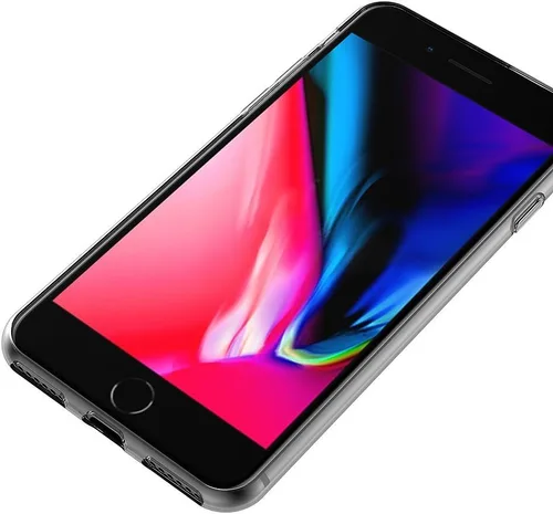 Vista 6 de MaiJin Funda para Apple iPhone 7 Plus/iPhone 8 Plus (5.5 pulgadas) TPU suave goma gel parachoques transparente contraportada