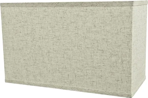 Vista 3 de Aspen Creative 36006A - Pantalla rectangular de transición con forma de tapa dura, color beige, ancho (8 + 16 pulgadas) x 10 pulgadas