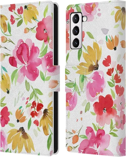 Vista 12 de Head Case Designs Officially Licensed Ninola Butterfly Nature Spring Floral Leather Wallet Case Compatible with Samsung Galaxy A07 4G