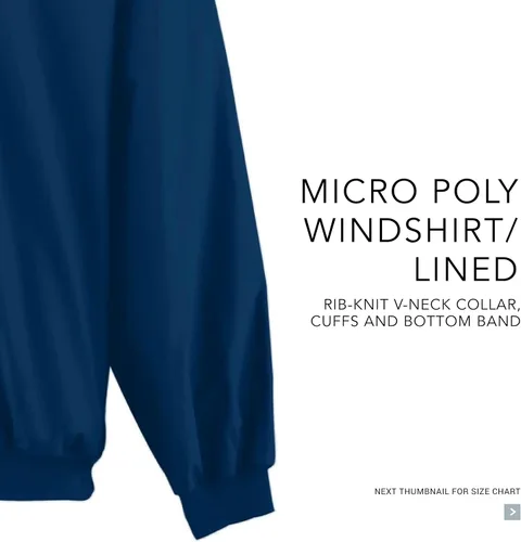 Vista 3 de Augusta Sportswear Augusta Micro Poly WindshirtLined para mujer