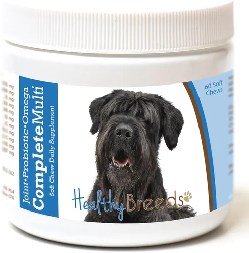 Vista 198 de Healthy Breeds Affenpinscher todo en uno multivitamínico suave masticable 60