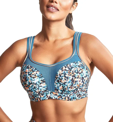 Vista 14 de Panache - Sujetador deportivo con aros para mujer Abstracto