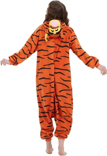 Vista 8 de ECOCNACH Animal Onesie Adult Unisex One-Piece Pajamas Cosplay Costume For Men Women