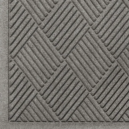 Vista 33 de M+A Matting WaterHog Diamond - Tapete de entrada de grado comercial con borde de tela, interior/exterior, de secado rápido, resistente a las manchas