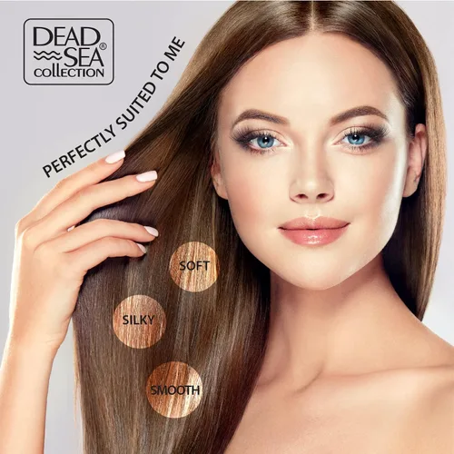 Vista 2 de Set de champú y acondicionador Dead Sea Collection con aceite de argán – Productos hidratantes y suavizantes para el cabello con minerales del Mar