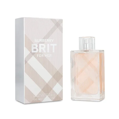 Vista 4 de BURBERRY Brit Eau de Toilette - Perfume floral para mujer con notas de pera helada, almendra azucarada y vainilla - Perfumes de lujo para mujer