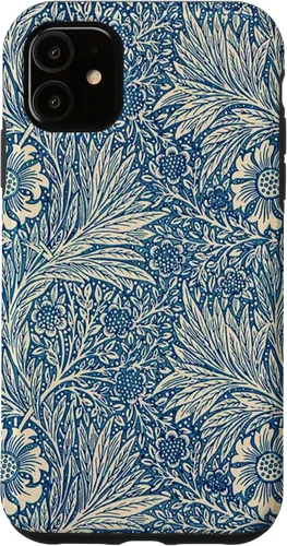 Vista 8 de William Morris Violet Marigold Wallpaper Art Deco Nouveau Case for iPhone 17