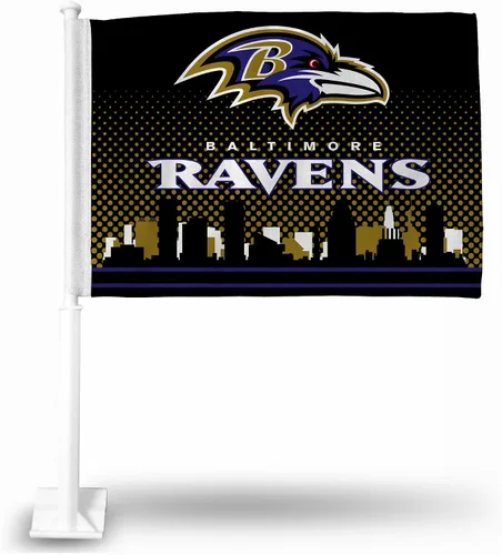 Vista 124 de Rico Industries NFL - Bandera de coche de doble cara, accesorio para coche