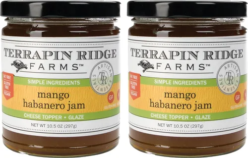 Vista 9 de Terrapin Ridge Farms Mango Habanero Gourmet Jam – Un tarro de 10.5 onzas