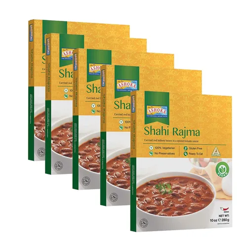 Vista 48 de Ashoka Comidas sin gluten, listas para microondas, veganas con granos negros y frijoles, comidas para calentar y servir, todas naturales Delhi Dal