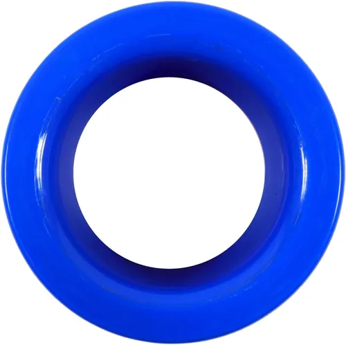Vista 2 de Dispensador de manos de color azul oscuro para envoltura elástica, 12 a 18 pulgadas, núcleo de 3 pulgadas, 1 par