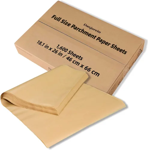 Vista 32 de Cuadrados de papel pergamino pequeños comerciales de 4 x 4 pulgadas (43,200 hojas), sin blanquear, antiadherentes, precortados, para envoltorios