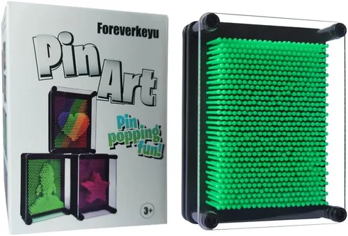 Vista 4 de Arte de pines 3D – 5 x 3.75 pulgadas sensorial Fidget juguete de impresión de Pin – Regalo para niños, niñas, niños y adultos