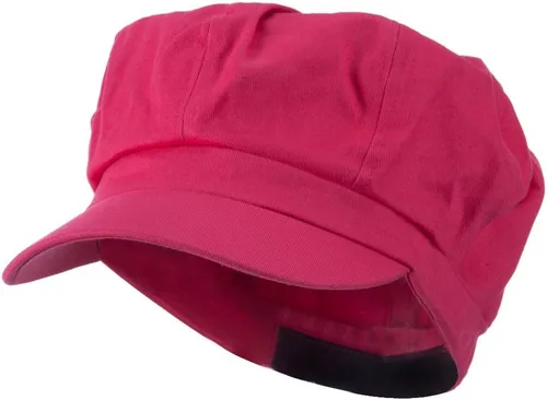 Vista 14 de e4Hats.com Gorra de periódico elástico de algodón