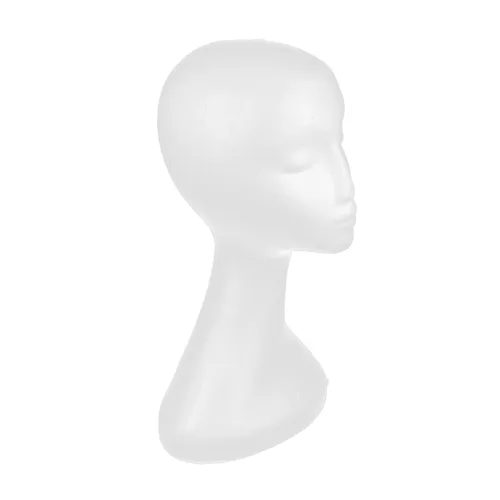 Vista 5 de Beavorty 2 unids gafas soporte de exhibición auriculares espuma maniquí cabeza maniquí cuerpo cuerpo humano modelo maniquí cabeza maniquí cabeza
