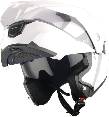 Vista 10 de 1Storm Nuevo Casco Modular de Cara Completa para Motocicleta con Doble Visera Abatible: HJK910 DSPORT