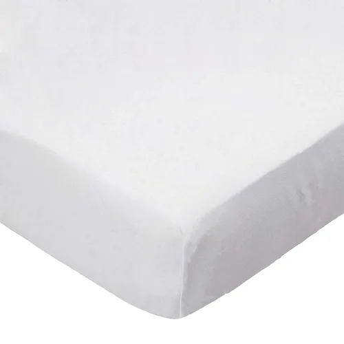 Vista 5 de SheetWorld Pack N Play - Sábana bajera ajustable 100% algodón percal para Graco, 27 x 39, tejido marrón sólido, fabricado en Estados Unidos