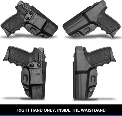Vista 8 de SCCY - Funda CPX1 CPX2 de 0.354 in, clip de cinturón de transporte oculto en la cintura interior para pistola, funda de pistola para hombres/mujeres