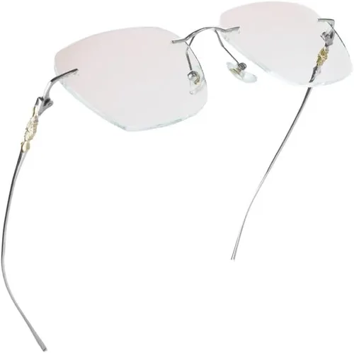 Vista 13 de LifeArt Pure Titanium Frame Glasses/Blue Light Blocking Reading Glasses, Reduce Eyestrain, Stylish for Men and Women