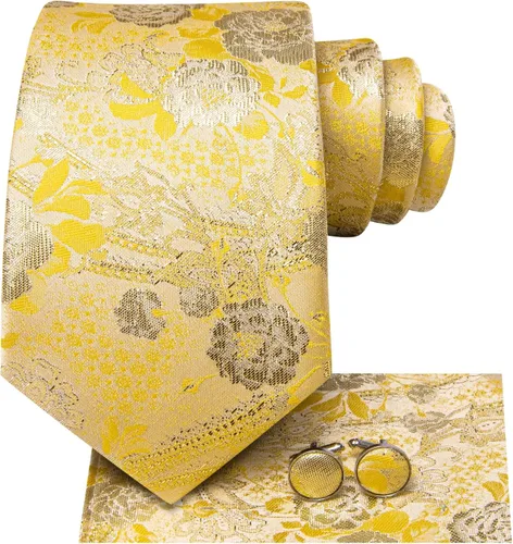 Vista 74 de Dubulle Corbata tejida de cachemira para hombre y gemelos de pañuelo para hombre, conjunto de gemelos para boda formal y negocios