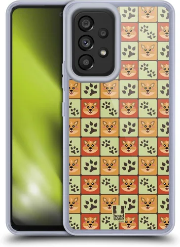 Vista 9 de Head Case Designs Bear Animal Board Patterns Gel Case [Military Grade Protection] Compatible with Samsung Galaxy A53 5G (2022)