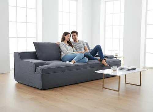 Vista 15 de Comfora Sofá de 4 plazas de gran tamaño, sofá de espuma completa para sala de estar con reposabrazos anchos, tapicería de pana suave, sofá