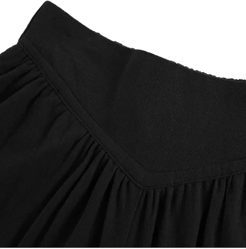 Vista 2 de Pantalones de tobillo medievales para niños y niños, disfraz de pirata vikingo, renacentista, con cordones, pantalones de navegador con bandas