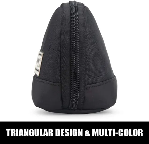 Vista 5 de Sooez - Estuche para lápices y bolígrafos de apertura ancha, estuche ligero y espacioso con cremallera, bolsa de papelería con bonito diseño