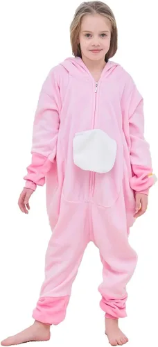 Vista 6 de Pijama unisex de animales para niños, disfraz de Halloween y Navidad Jirafa-1