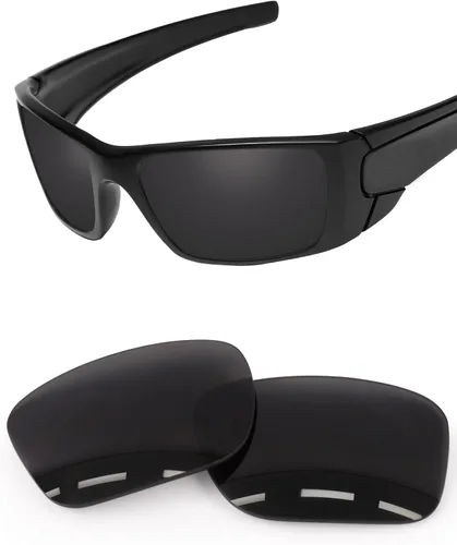Vista 11 de 1.6MM Polarized Replacement Lenses for Oakley Fuel Cell OO9096 Sunglasses Iridium negro - Policarbonato polarizado