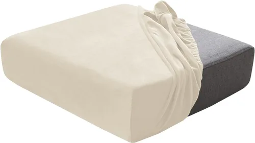 Vista 46 de Juego de fundas de cojín para asiento de sofá, fundas de cojín de terciopelo elástico, repuesto para cojines individuales con tela elástica Aguacate