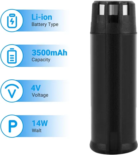 Vista 2 de Batería de iones de litio de 3500mAh 4V compatible con RYOBI AP4001 AP4302 AP4700 CSD42l RGS410 RLP416 RP4020 RP4300 RP4400 RP4520 RP4530 RP490