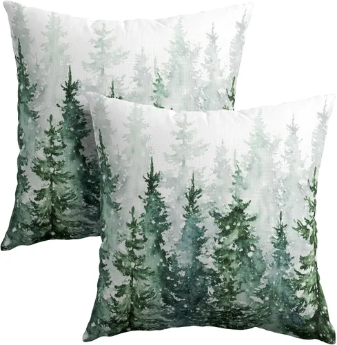 Vista 44 de Fundas de almohada de brújula de ancla, fundas de almohada náuticas para exteriores, fundas de cojín decorativas de rayas azules y blancas, fundas