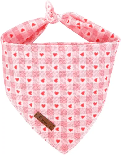 Vista 11 de Bandana de verano para mascotas - Bufanda triangular de rejilla de algodón cómoda para cachorros, pañuelo lavable para perros o gatos, niños