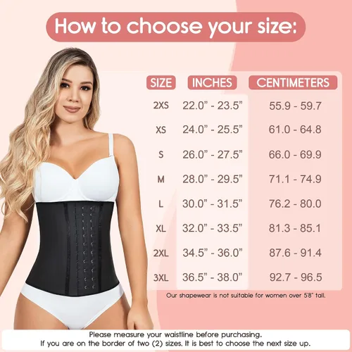 Vista 3 de Lady Slim Fajas colombianas reductoras Y Moldeadoras para mujer debajo del busto látex entrenador de cintura de reloj de arena moldeador de cuerpo