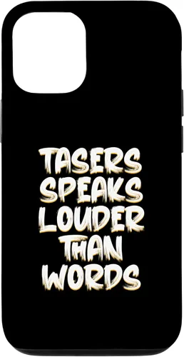 Vista 11 de Funda eléctrica para iPhone 12 mini Tasers Speak Louder Than Words