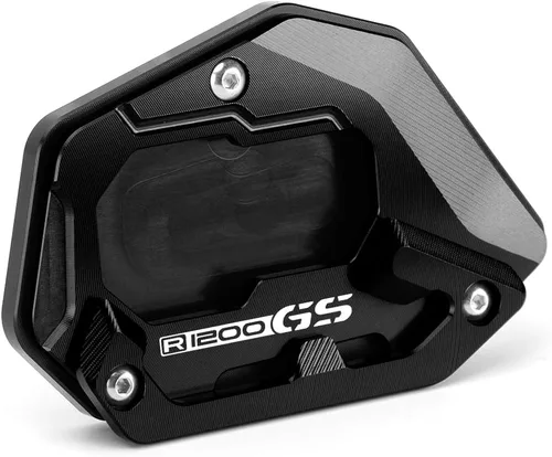 Vista 5 de Placa de soporte de extensión de soporte lateral para motocicleta compatible con BMW R1200GS LC/Adventure/Rallye Almohadilla de soporte