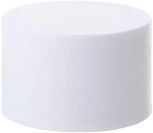 Vista 7 de Botella recargable Viaje Crema Cara Tarro Caja Cosmética Plástico Apretado Envase Vacío Muestra Botella, negro, 0.18 oz
