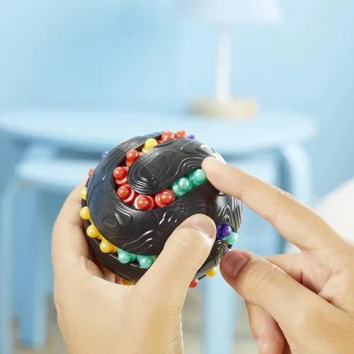Vista 3 de Hasbro Gaming Atomix - Juego para niños, adolescentes y adultos, rompecabezas de bola y juguete para ansiedad, 1 jugador, actividades portátiles