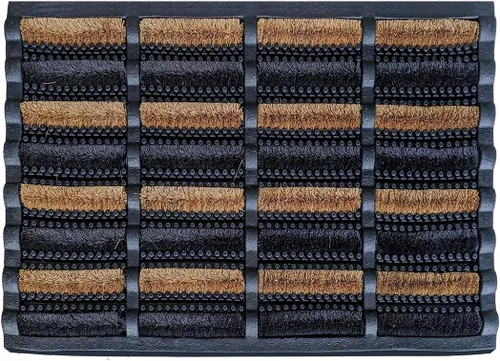 Vista 8 de FOOTMATTERS Ninamar Alfombrilla Bandeja Raspadora de Barro – 24 x 16 pulgadas
