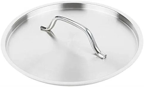 Vista 4 de Royal Industries Olla clásica con tapa, 16 cuartos de galón, 11" x 9.8" HT, acero inoxidable, grado comercial - Certificado NSF