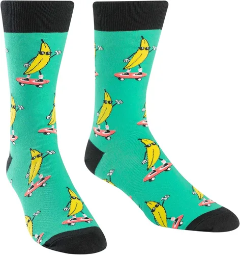 Vista 63 de Sock It To Me - Calcetines con diseño de extraterrestres y del espacio para hombre