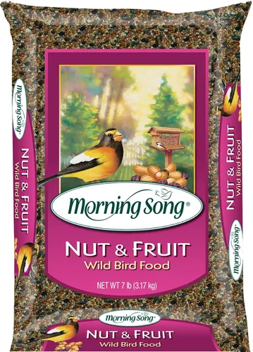 Vista 2 de Morning Song 11988 Alimento para pájaros silvestres de frutos secos y frutas, 15 libras