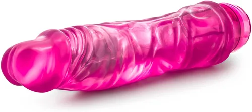 Vista 7 de Blush Glow Dicks The Drop - Consolador vibrador realista de 9 pulgadas para mujeres y parejas, juguete sexual que brilla en la oscuridad