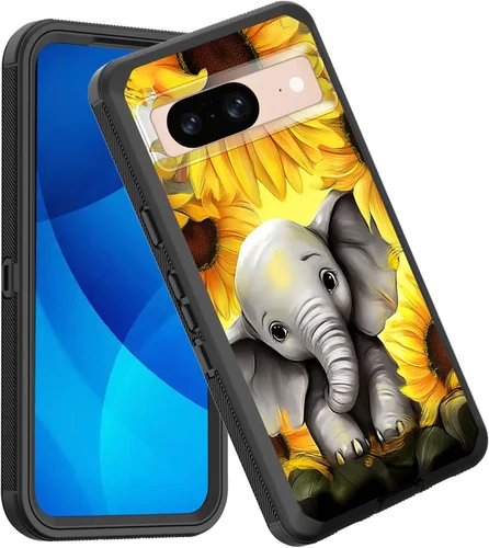 Vista 60 de Funda para Pixel 7a, a prueba de golpes, 3 capas, protección de cuerpo completo, resistente, de alto impacto, para Google Pixel 7a de 6.1 pulgadas