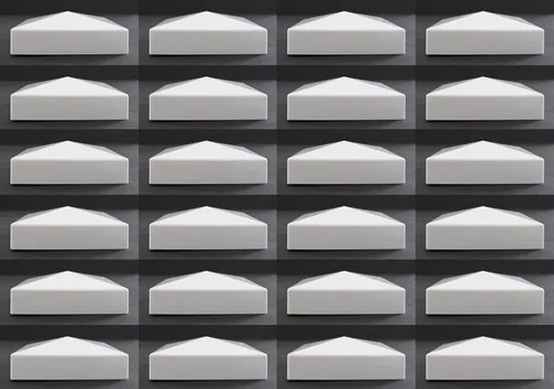 Vista 9 de Tapa para poste de valla de vinilo piramidal de plástico de 5 x 5 (5.000 in x 5.000 in), color negro o blanco, múltiples cantidades para postes
