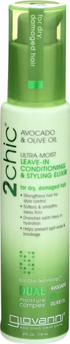 Vista 14 de GIOVANNI 2chic Elixir de acondicionamiento y peinado sin enjuague de ultra volumen, aumenta el volumen, promueve el control sin peso para cabello