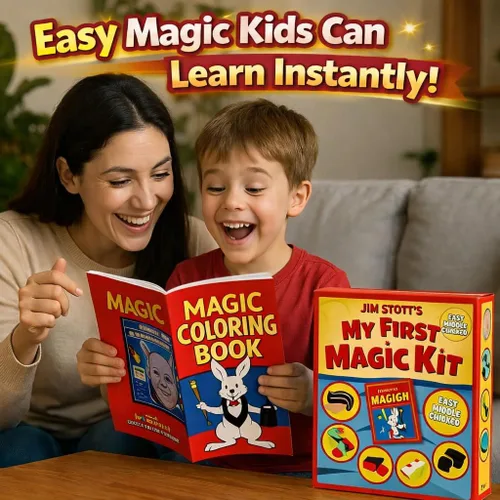 Vista 7 de Kit de magia “My First Magic Kit” de Jim Stott's, perfecto para principiantes y niños de todas las edades