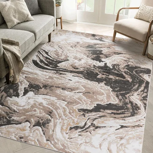 Vista 56 de NAAR PAYAS - Alfombra de área de 2 x 3 pies, diseño geométrico beige para sala de estar, dormitorio y comedor